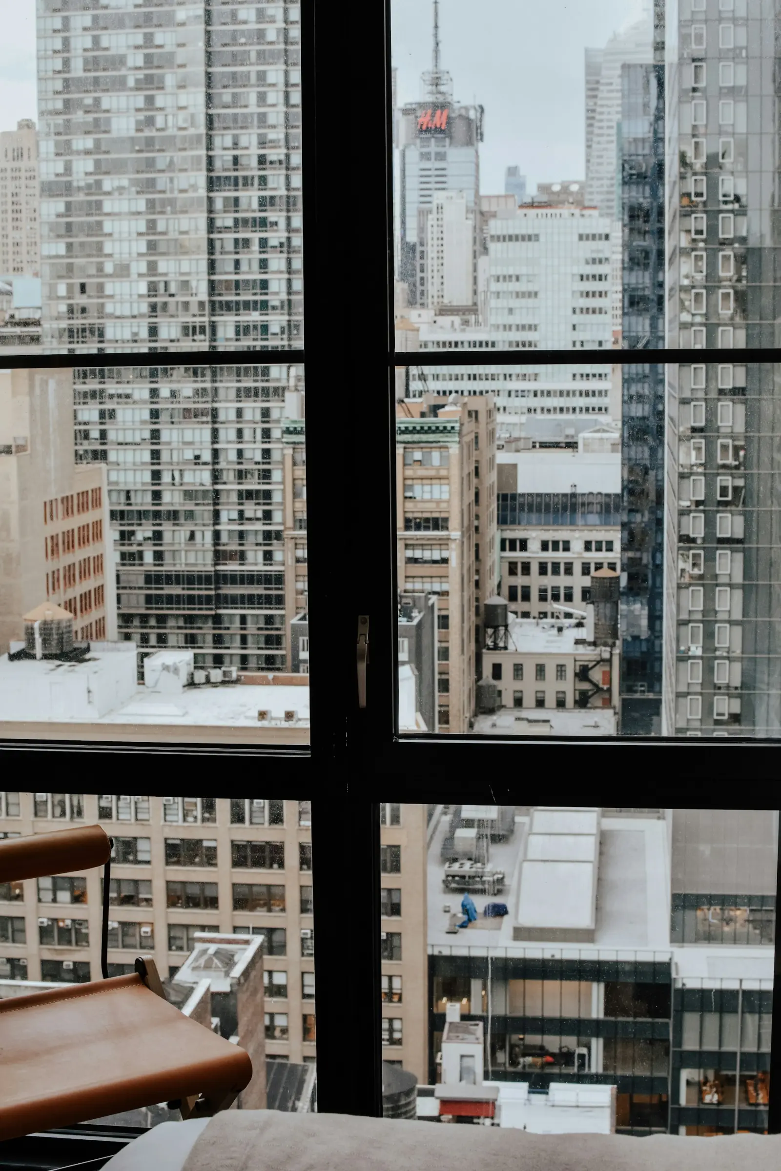 City View Room — The window